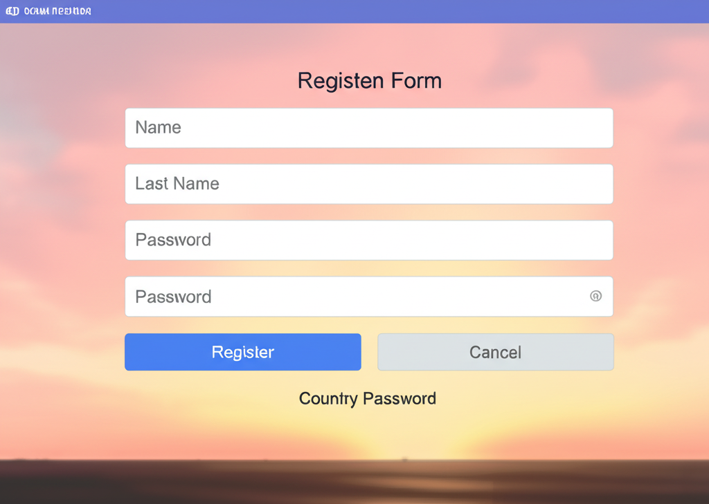 SiteGenix Registration Form