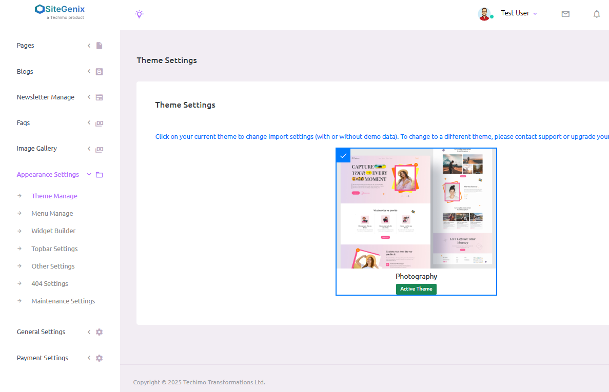 Sitegenix.io Platform