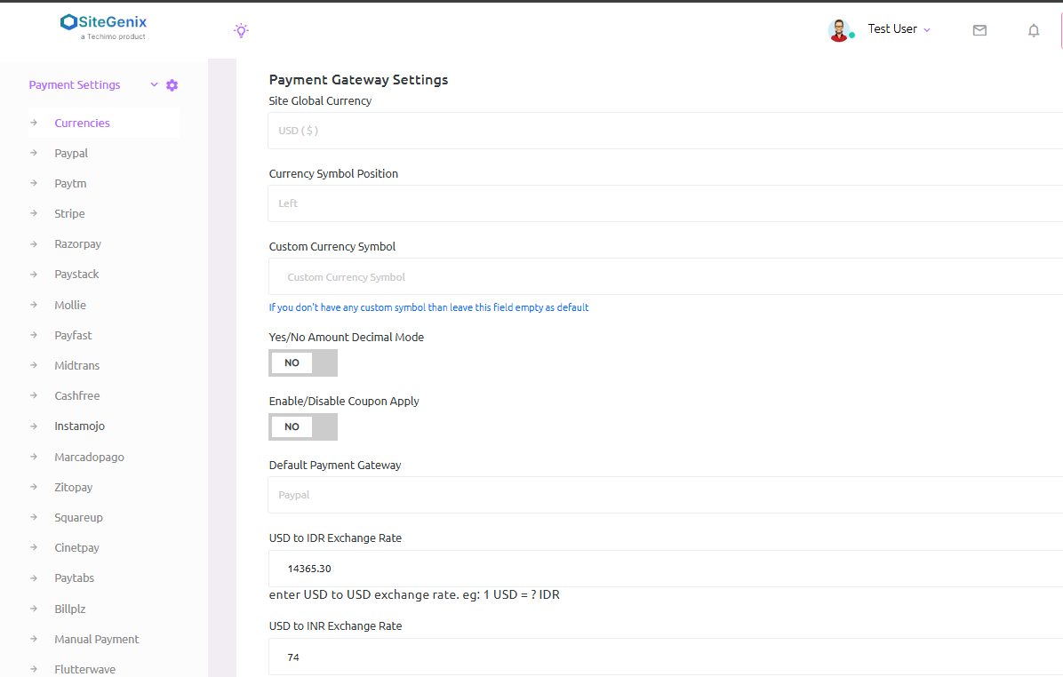 Sitegenix.io Platform