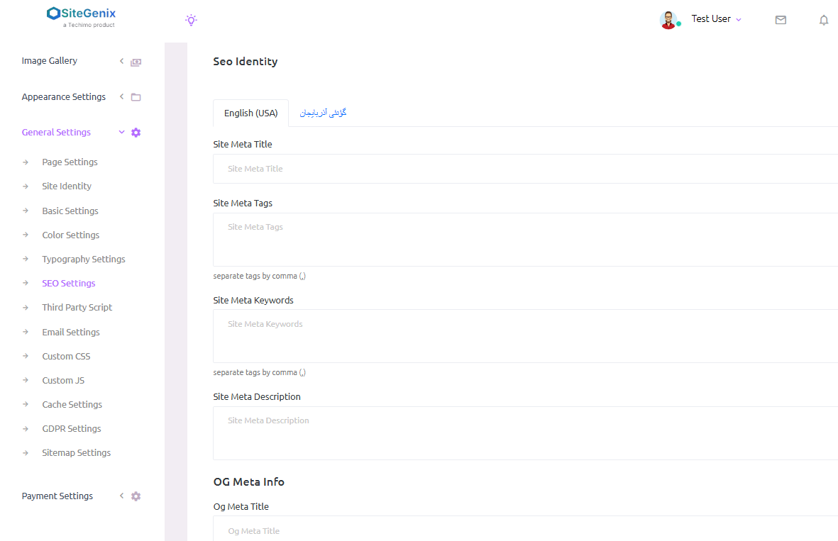 Sitegenix.io Platform